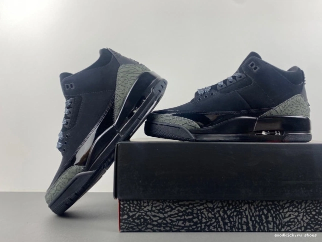 Jordan Black Retro Air Cat 3 CK9246-168 0731